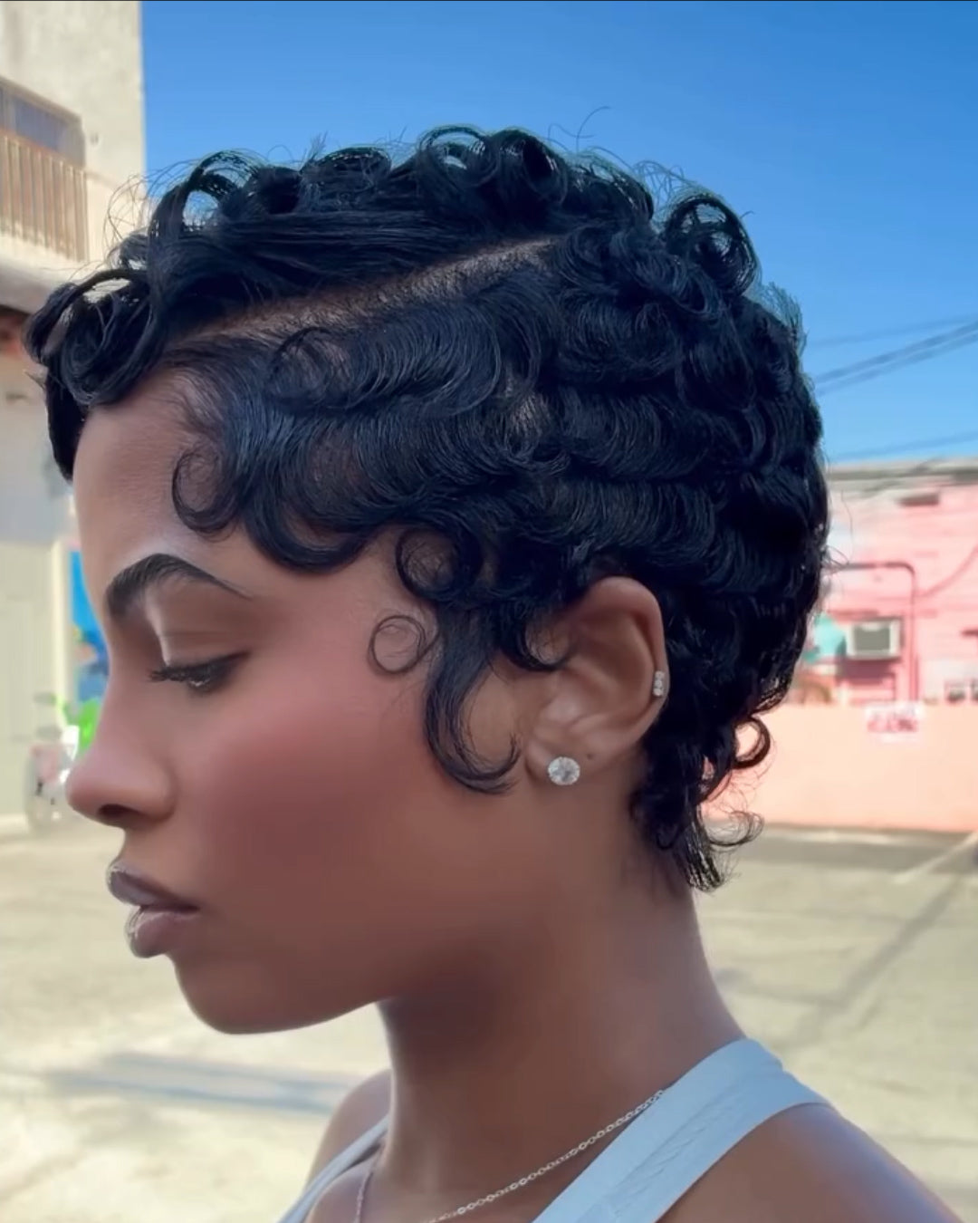 Super Natural Short Wave Bob