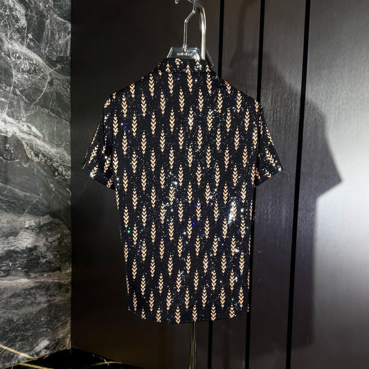Wheat Ear Starlight Short-Sleeve Shirt
