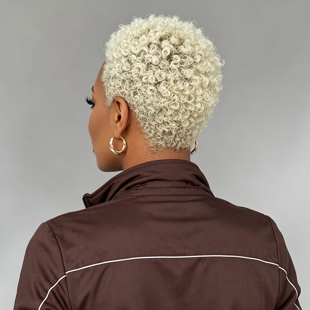 Pixie 13X4 Short Curly Hair For Black Women