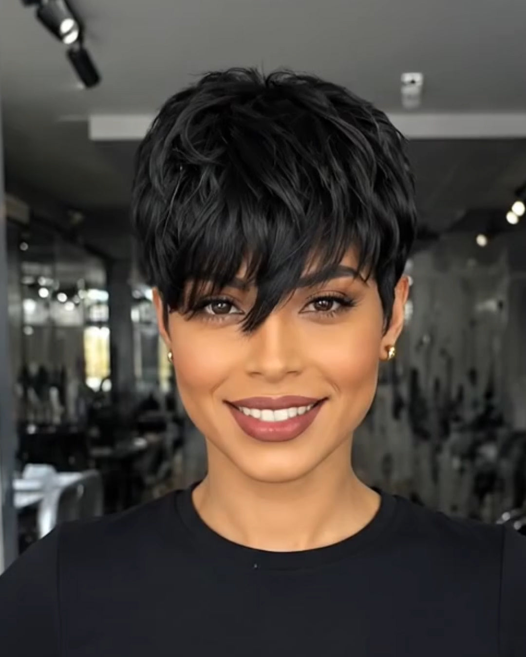 4Inch Bob Straight Hair Short Wig