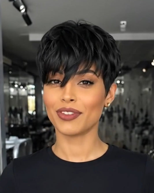 4Inch Bob Straight Hair Short Wig
