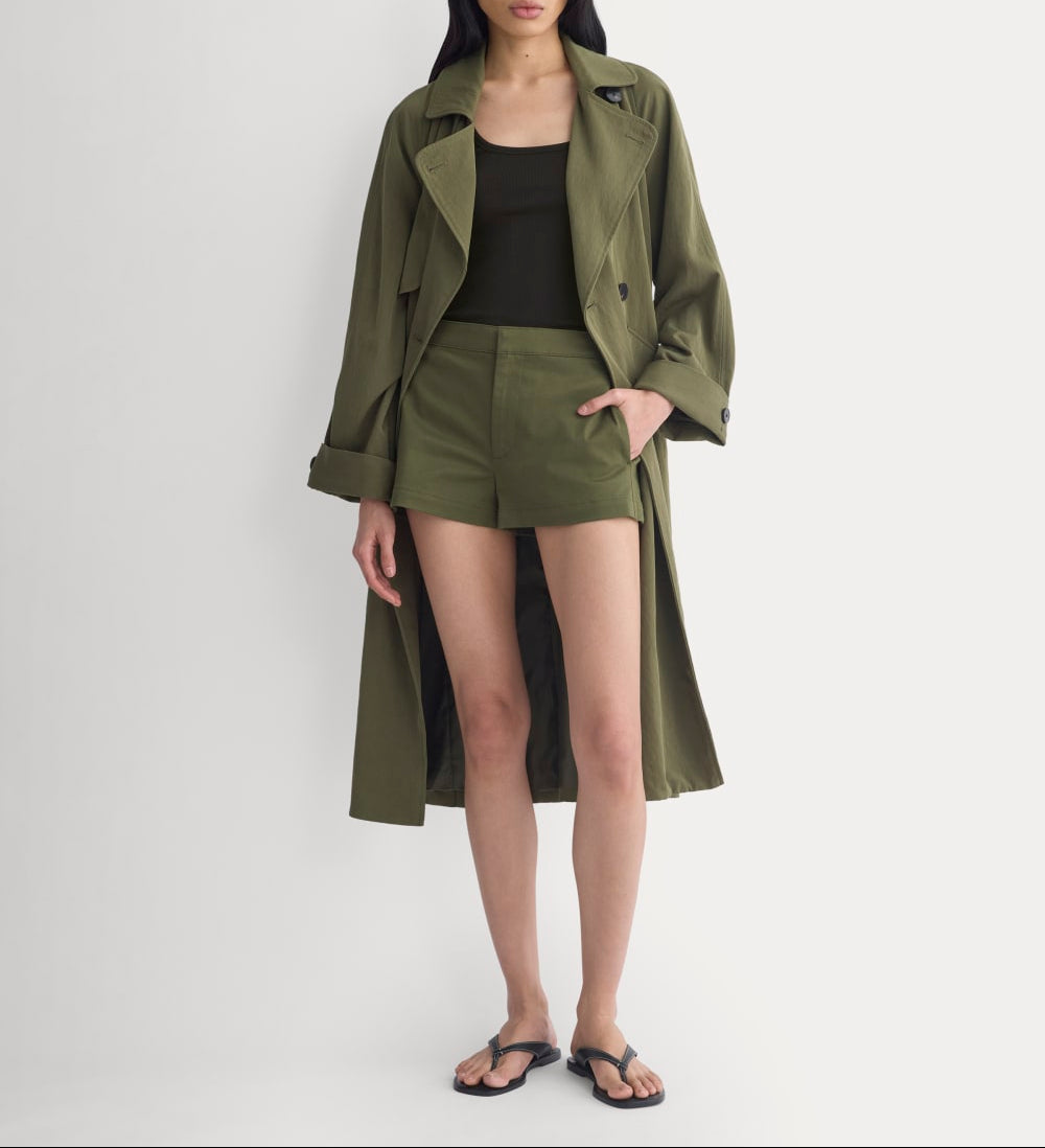 Mini Tailored Short | Olive Night