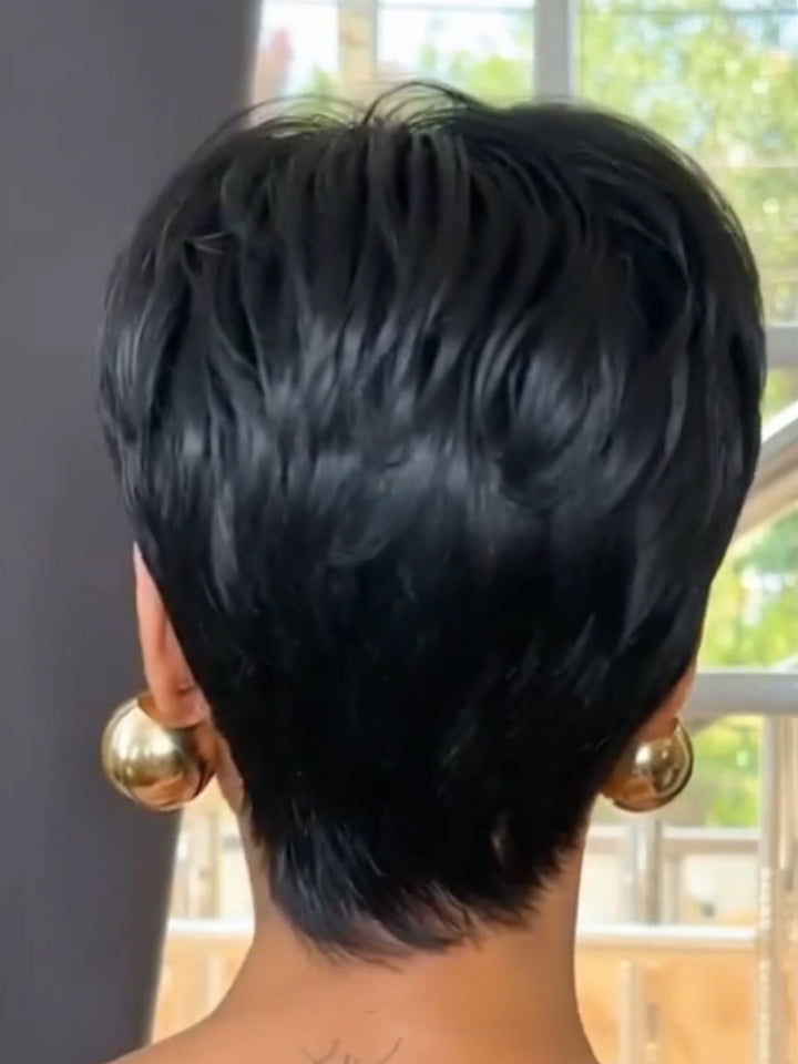 Short Wig 4Inch Bob Straight Hair