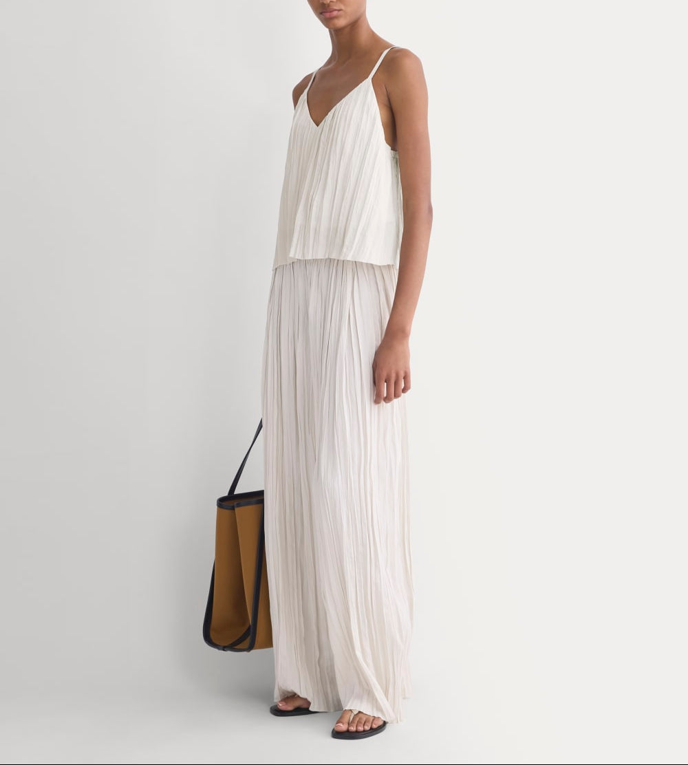 Crinkle Wide-Leg Pant | Birch