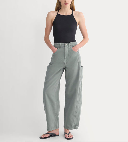 The Way-High® Utility Jean | Agave Green