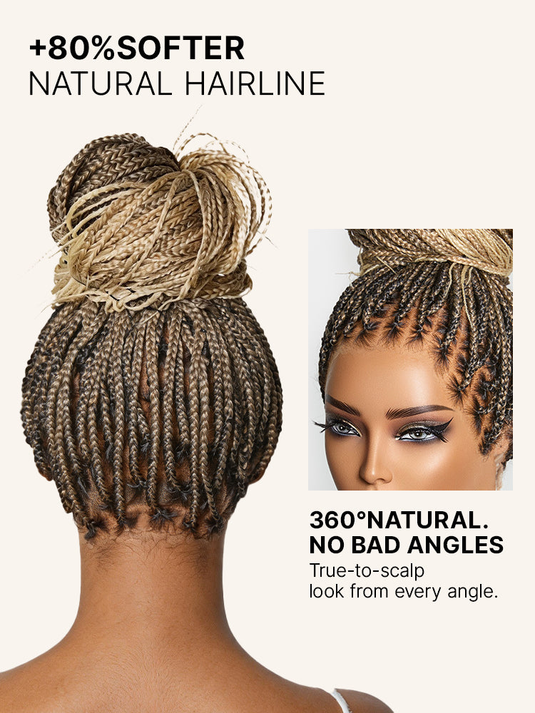 26-inch 613 Full Lace Braided Wig
