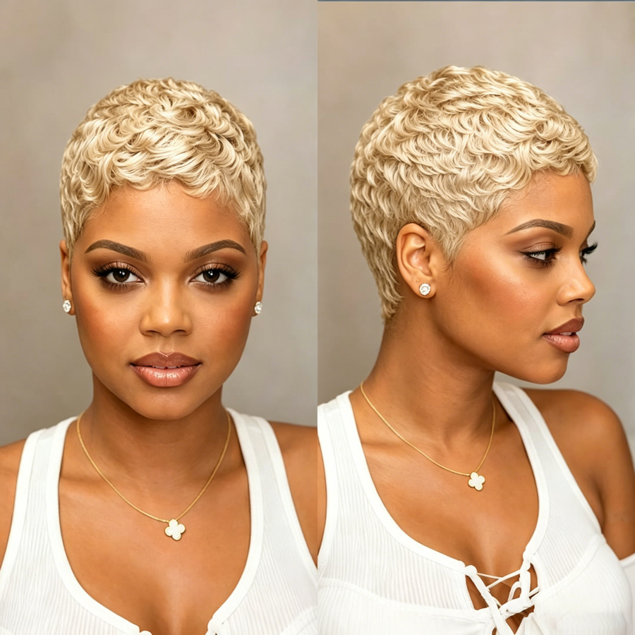 Pixie Cut Wig Special Style (3 Colors)