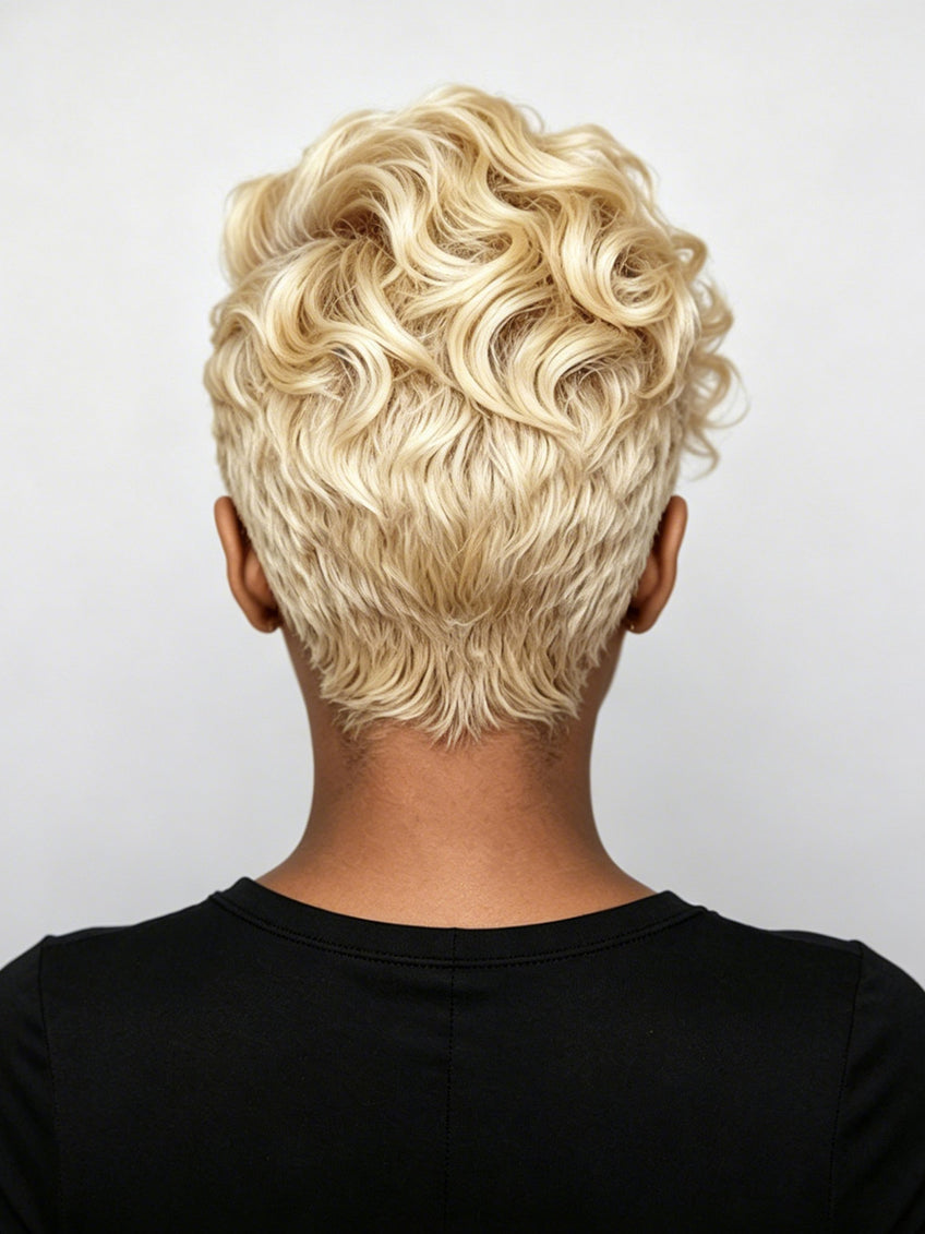 Loose Curly Wig High Light Multi Color