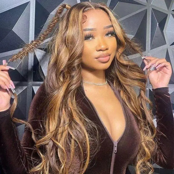 220% Density Curly Hair Wigs HD Transparent 13x6 Lace Front Wigs Brazilian Deep Curly Pre Plucked Human Hair Wigs Deep Wave Lace Frontal Wigs For Women