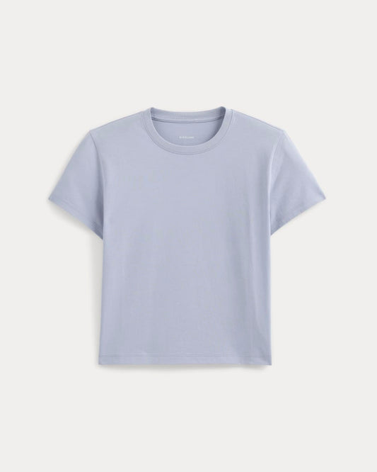 The Box-Cut Tee in Essential Cotton | Aleutian | No Pocket