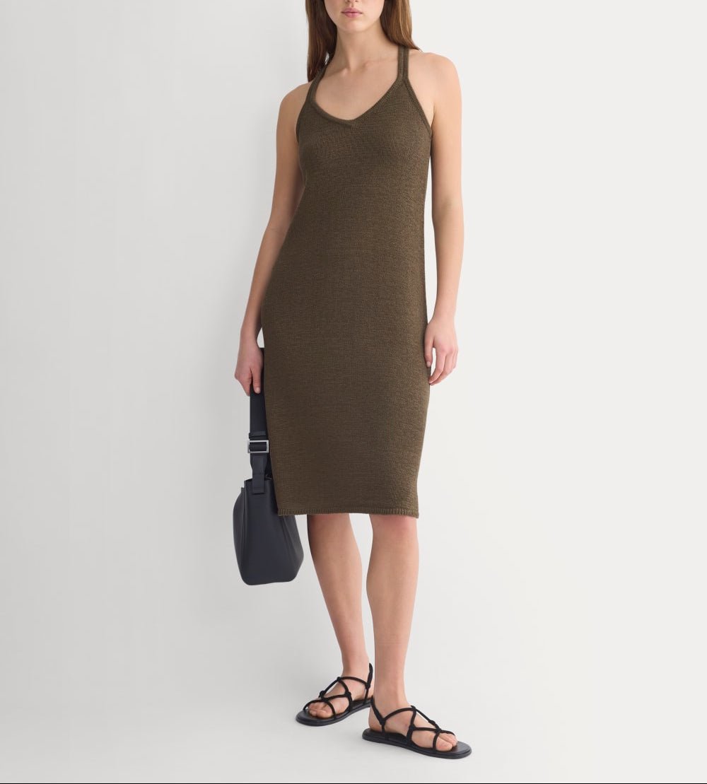 Sweater Racerback Midi Dress | Beech