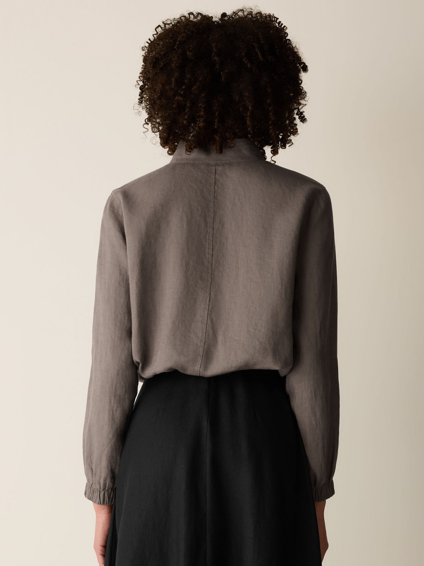 Organic Linen Flight Jacket