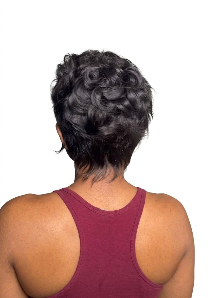 Peruca Full Lace Pixie