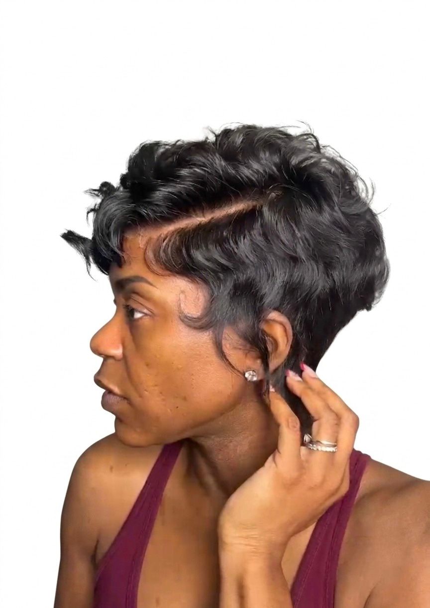Peruca Full Lace Pixie