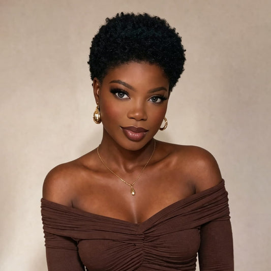Vibrant Lowcut Elegance Pixie Lace Wig(4 colors)