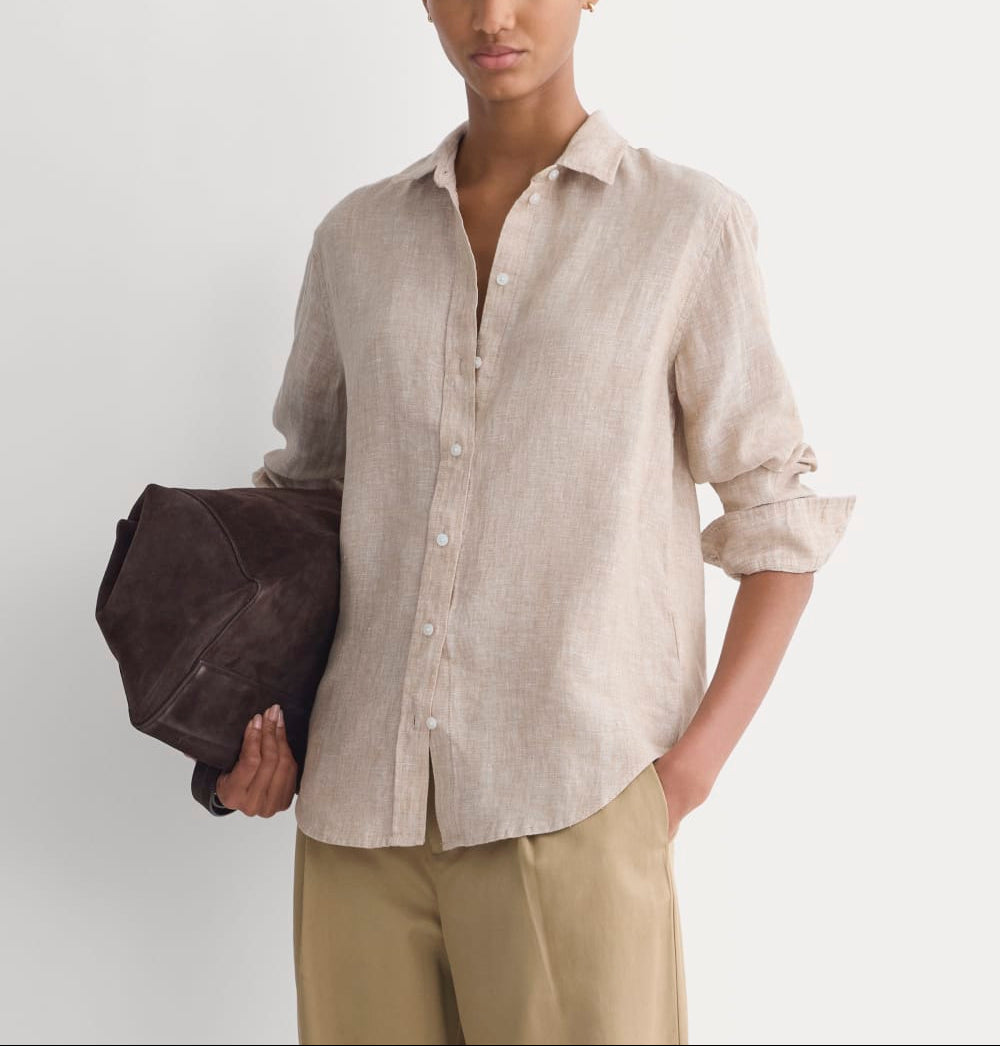 The Must-Have Shirt in Linen | Cornstalk Chambray