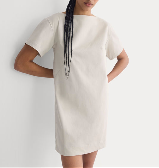 Boatneck Mini Dress | Peyote