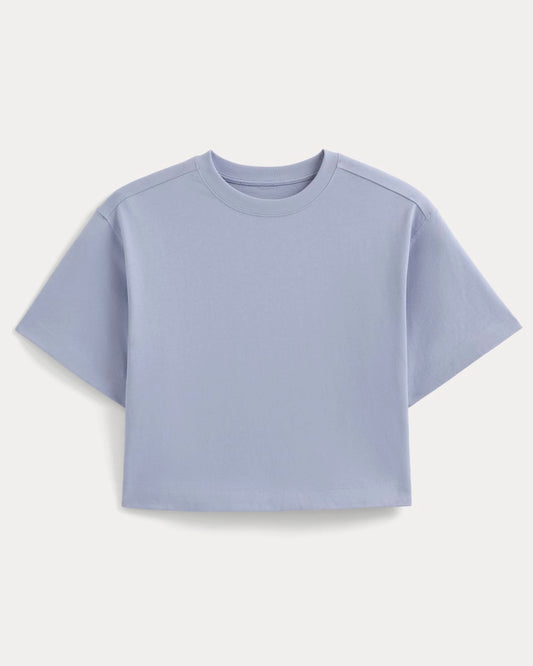 Forever Jersey Cropped Tee | Aleutian