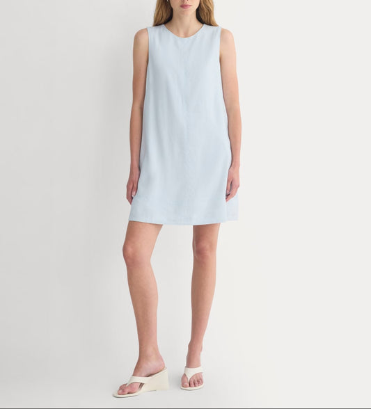 The Shift Dress in Stretch Linen | Skywriting