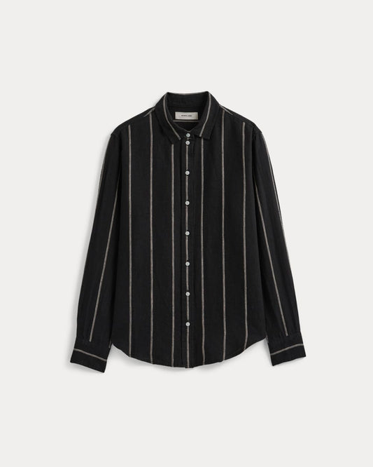 The Must-Have Shirt in Linen | Black