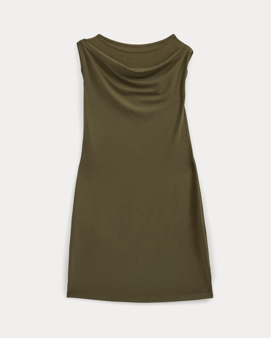 Cowl Neck Mini Dress | Beech