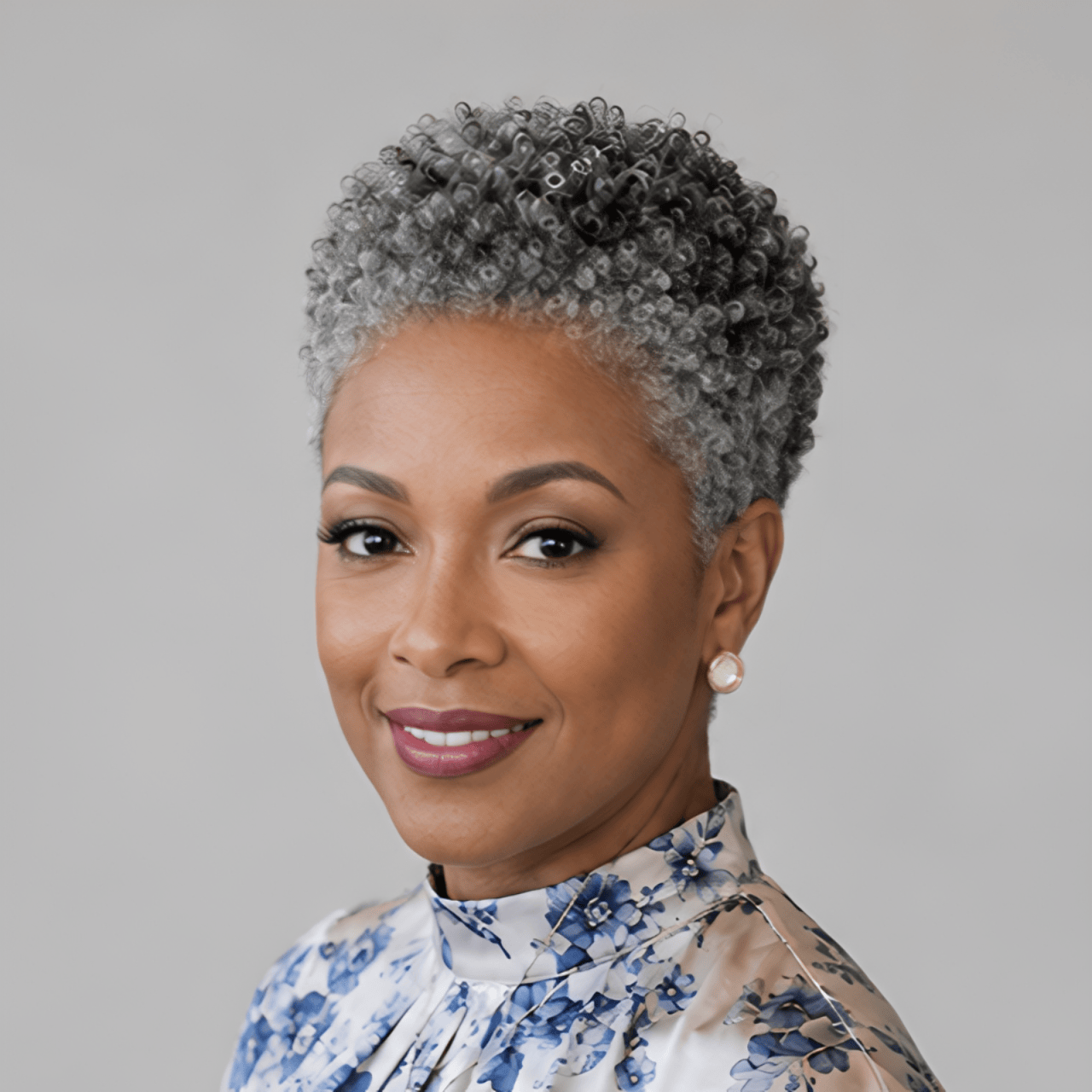 Pixie Lace Salt And Pepper Wig For Black Women