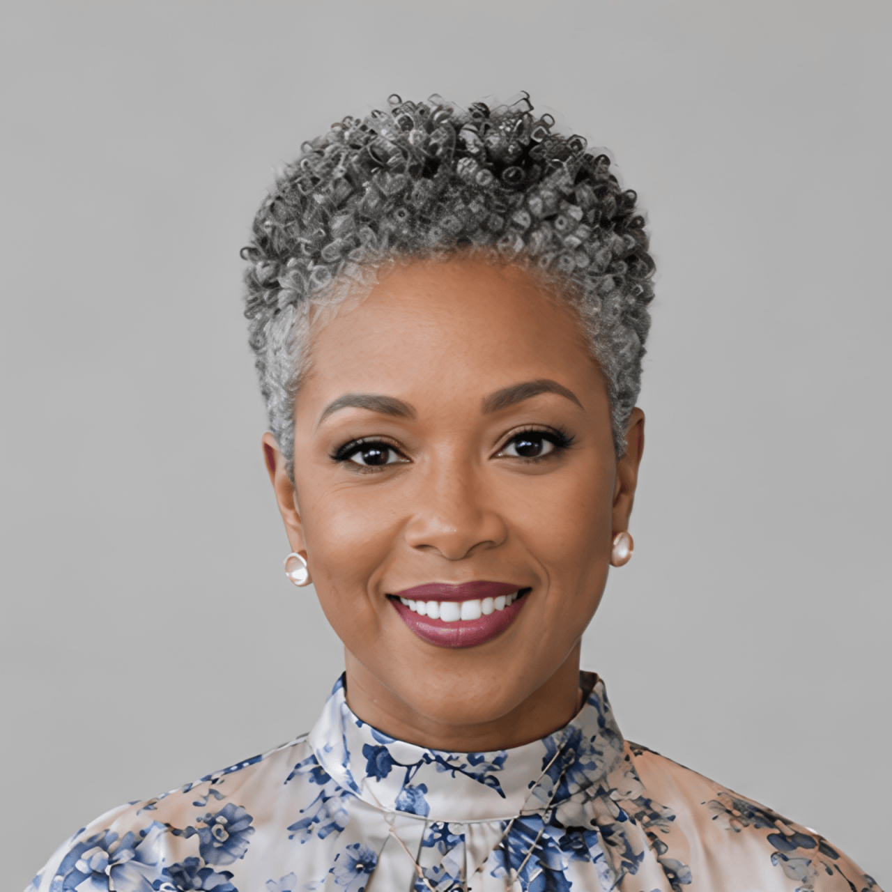 Pixie Lace Salt And Pepper Wig For Black Women