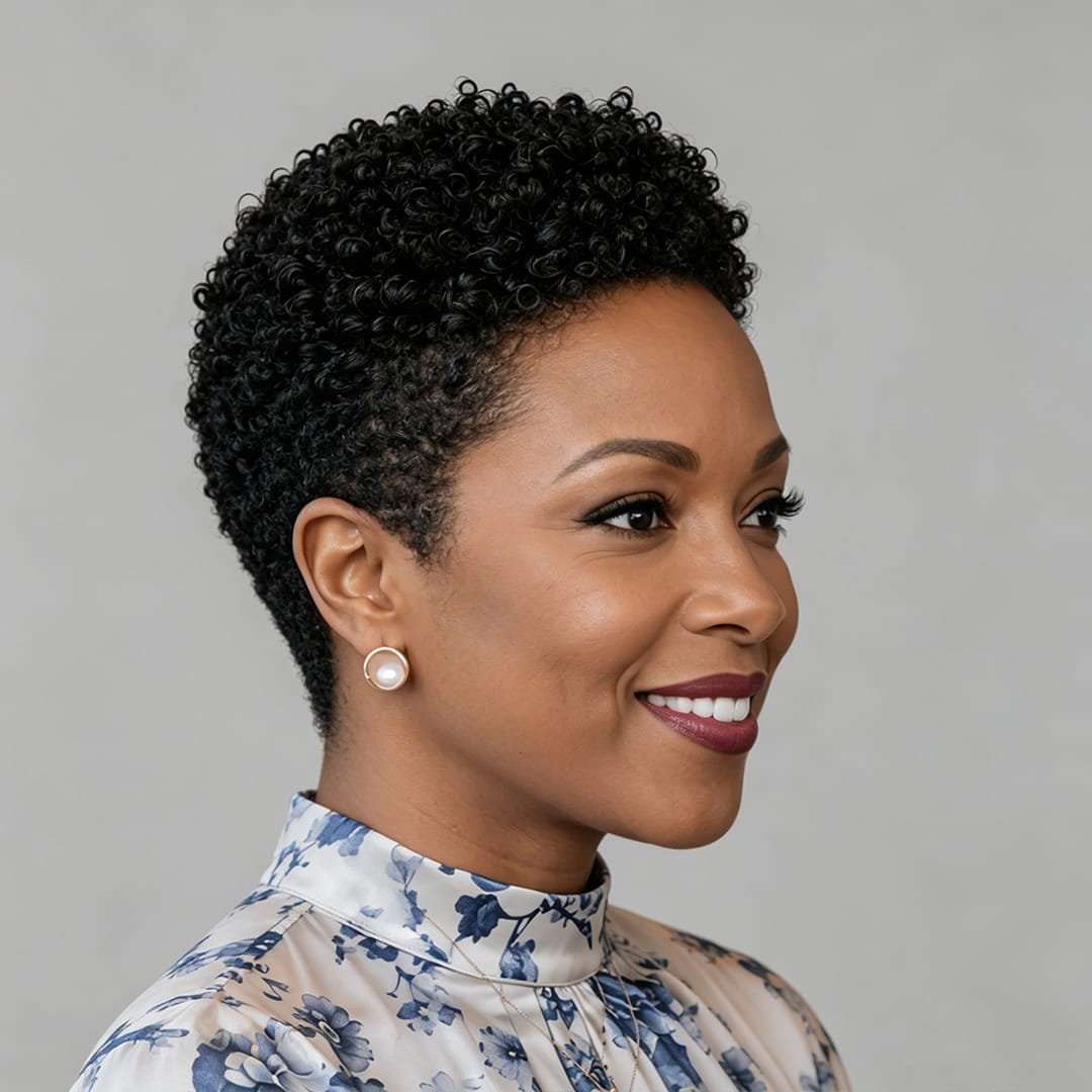 Pixie Lace Salt And Pepper Wig For Black Women