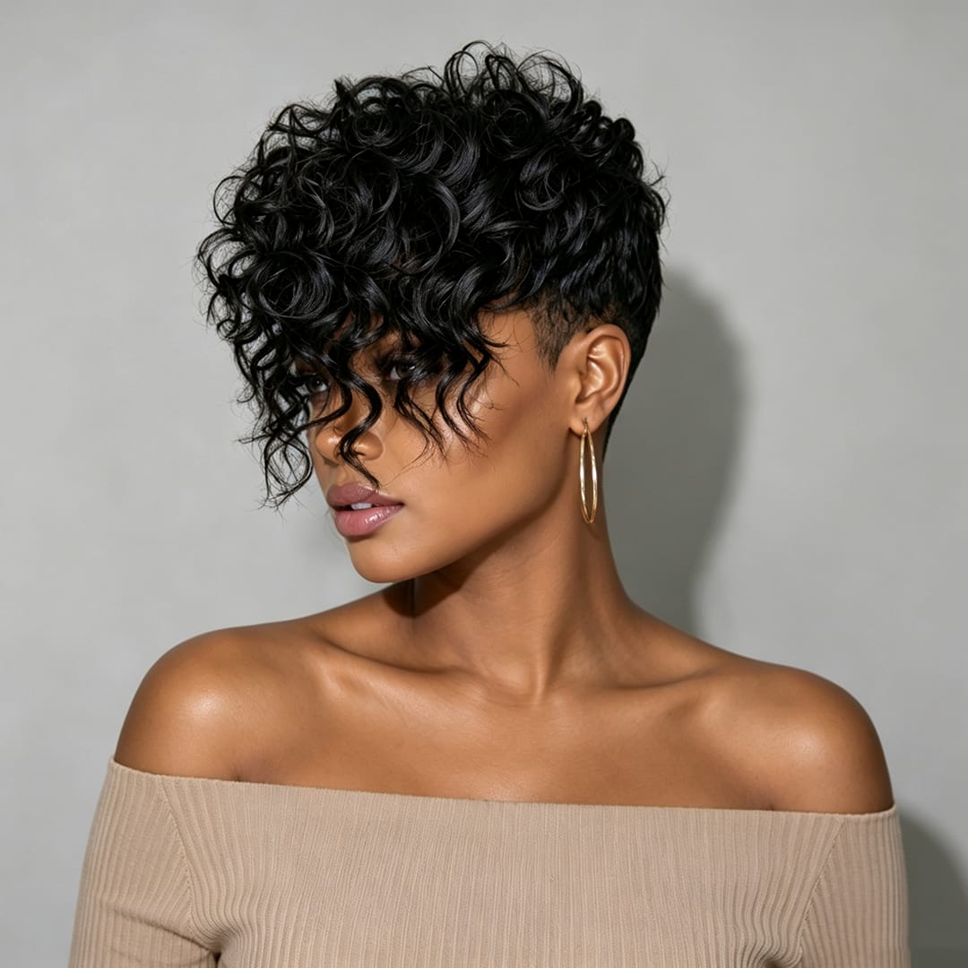 Partial Topper Unique Hair (NOT A WIG) For Black Women