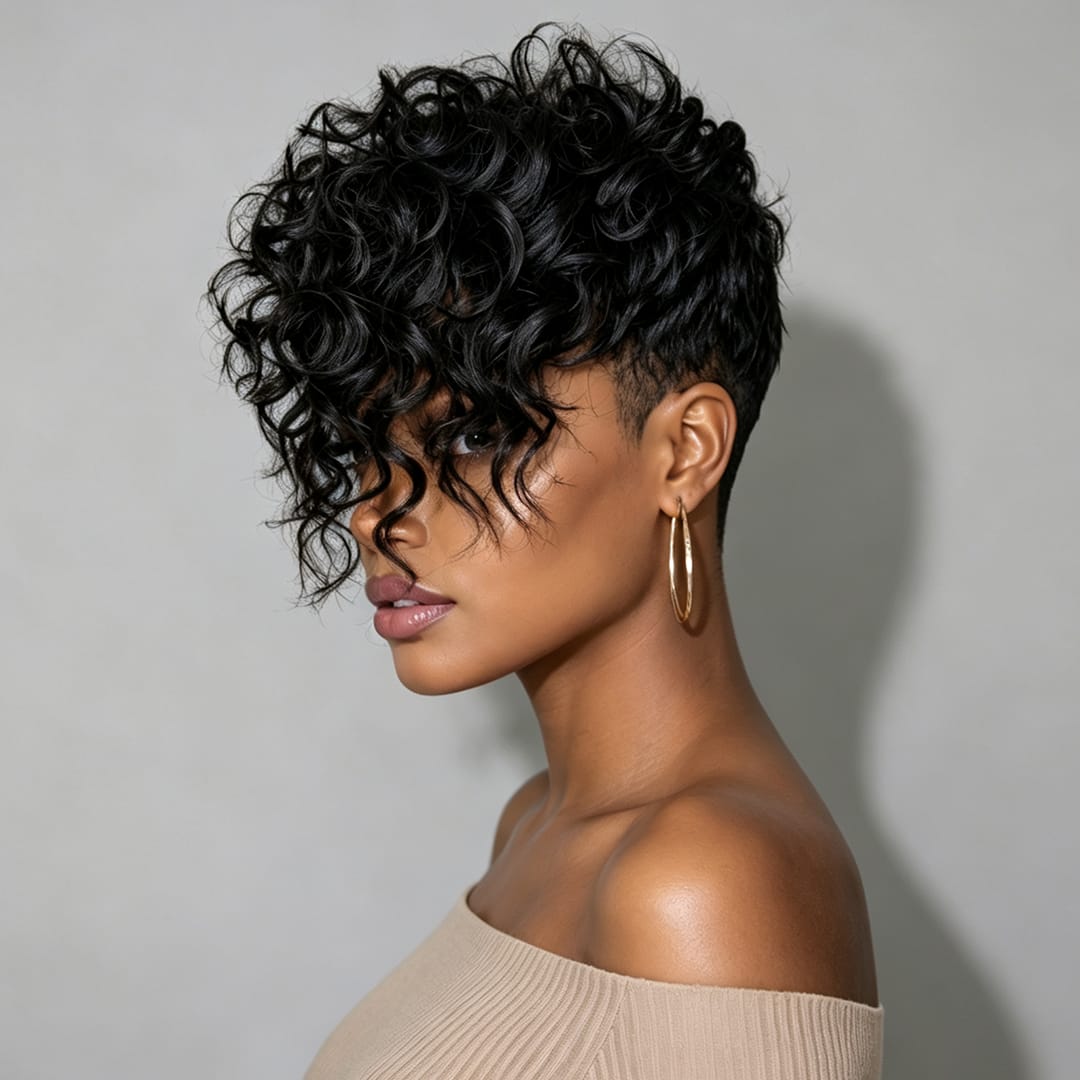 Partial Topper Unique Hair (NOT A WIG) For Black Women